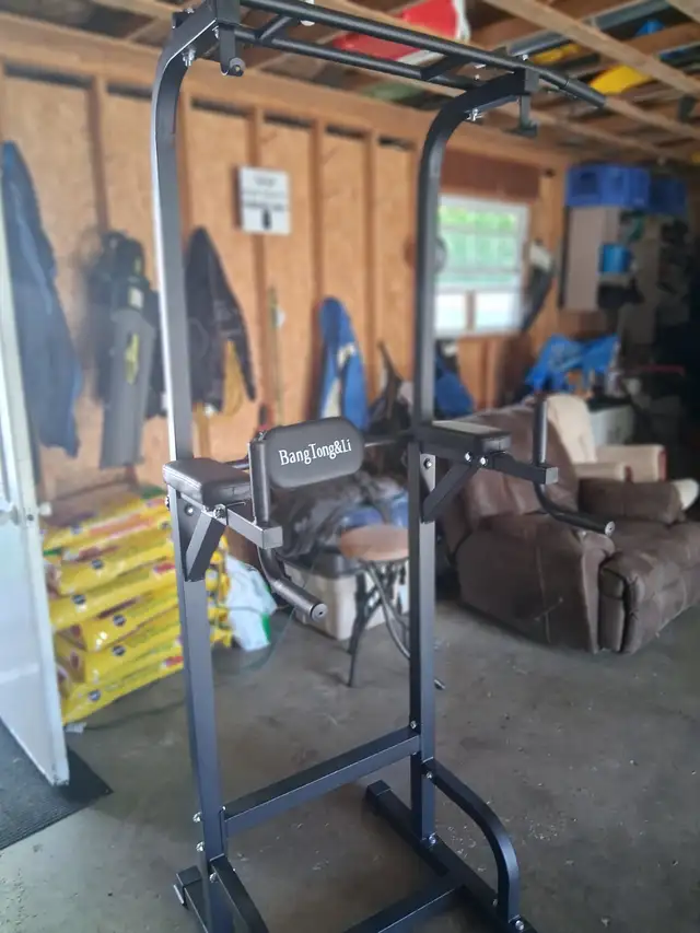 PUll-up,dip,and leg lift station