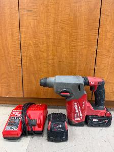 Milwaukee 2912-22 M18 FUEL 1' SDS Plus Rotary Hammer Kit - $399