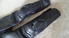 leather 1 piece motorcycle race suit - Photo 4