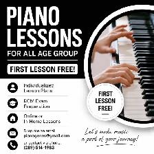 Piano Lessons For All Age Groups