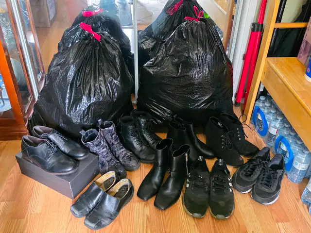 FREE! 3 Bags of Clothing (Womens & Mens, size S and M)