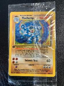 Sealed Machamp First Edition 8/102