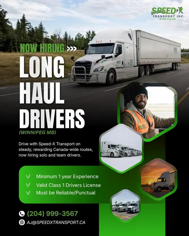Hiring Class 1 Driver for Dedicated Runs