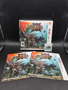 NINTENDO 3DS MONSTER HUNTER GENERATIONS W/MANUAL