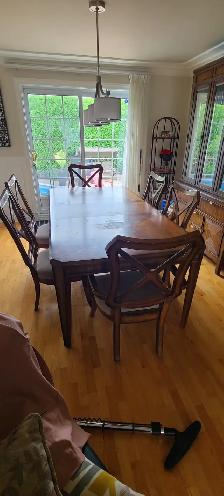 Table salle à manger avec 6 chaises - Photo 4