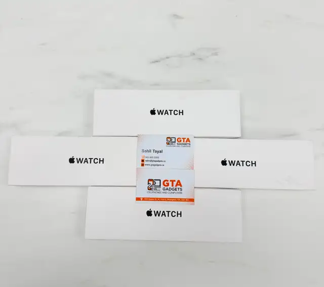 OPEN BOX (NEVER USED) - APPLE WATCH SE3 40MM GPS WITH WARRANTY
