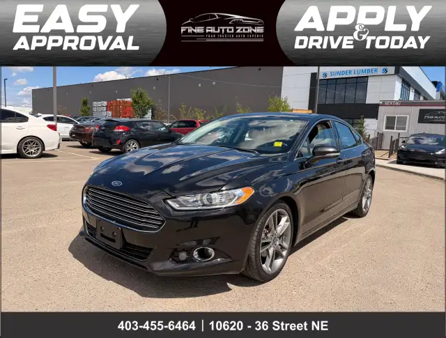 2015 Ford Fusion Titanium AWD : Low Mileage