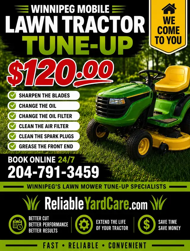 Lawn Tractor Tune-Up