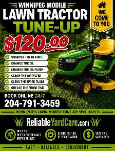 Lawn Tractor Tune-Up