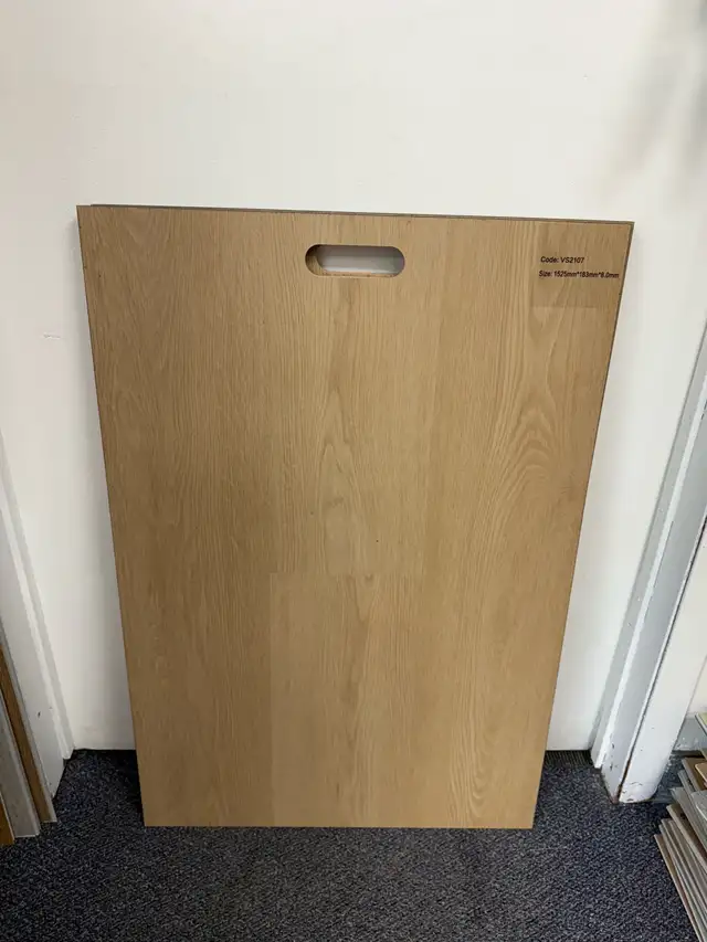 8mm vinyl flooring ($1.89/sf)
