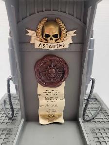 Warhammer 40K Space Marines  Dark Angel MkX 1:1 Helmet - Photo 8