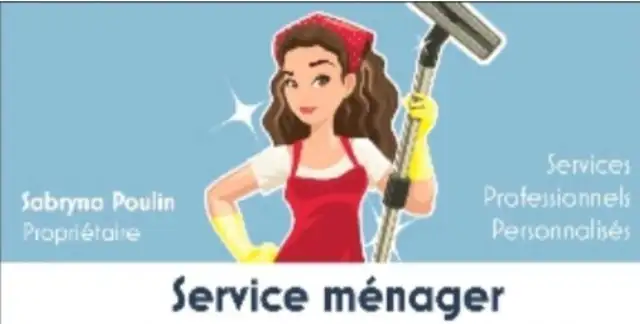 Quelques disponibilités pour votre entretien ménager