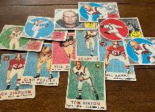 105 1958 - 1968 CFL Cards -  mixed conditions - Photo 5