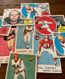 105 1958 - 1968 CFL Cards -  mixed conditions - Photo 6