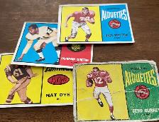 105 1958 - 1968 CFL Cards -  mixed conditions - Photo 9