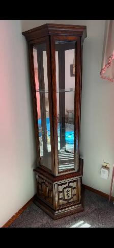 display cabinet $50