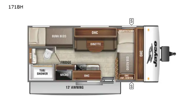 2021 Jayco Jay Feather Micro 171BH