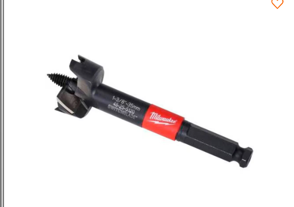 1-3/8-inch Switchblade Self Feed Bit