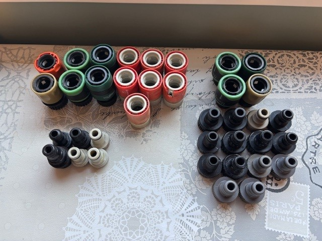 Hose Connectors 41 pcs - $50 obo