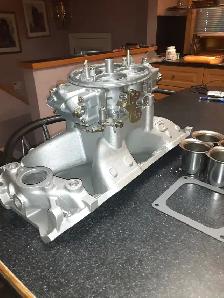 Holley 1050 Dominator and Weiand Intake Combo
