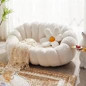 Brand New Pumpkin Style Swivel  Couch with Ottoman Special $299 - Photo 4
