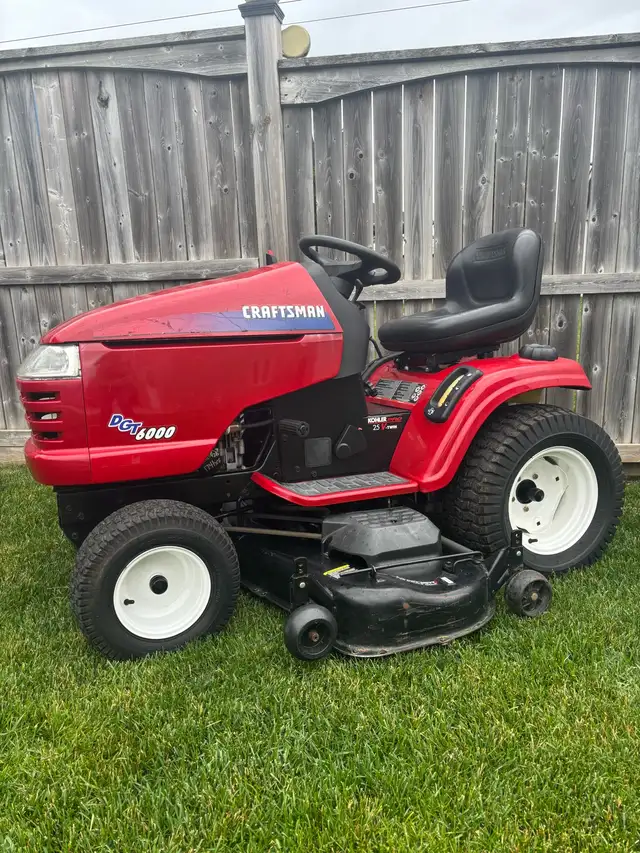 54" Craftsman DGT6000 riding lawn tractor