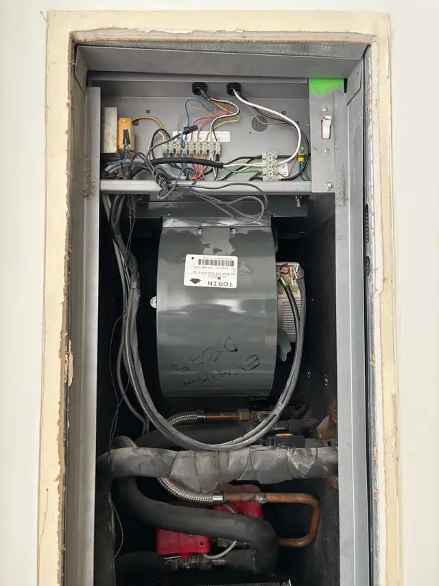 Condo fan coil repair