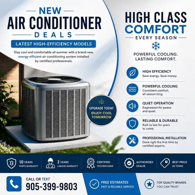 Air conditioner and furnace deals