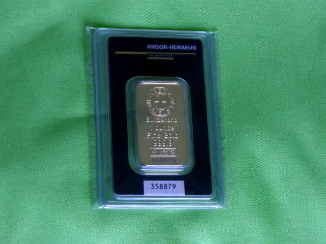 Argor-Heraeus 1 oz Gold Plated Collection Bar for C$80!