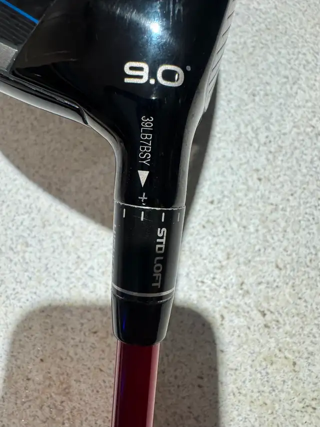 Rare TaylorMade QI10 Tour Issue Dot Driver McIlroy Spec 9 Degree