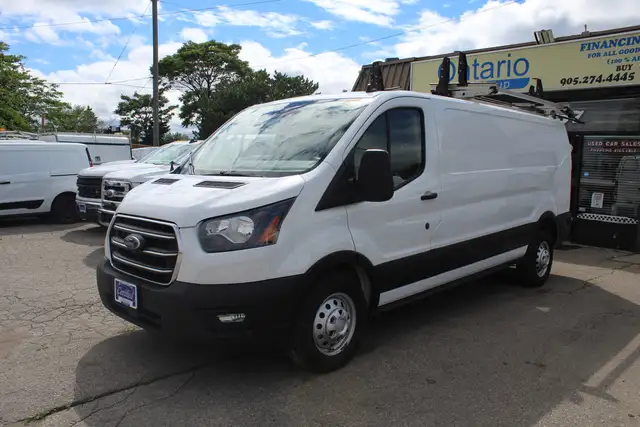 2020 Ford Transit T 350 AWD LR Divider Shelves Ladder Rack