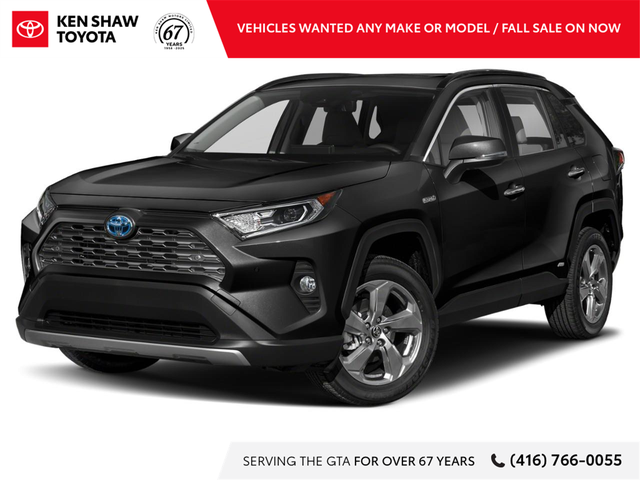 2020 Toyota RAV4 Hybrid Limited NAVIGATION / LEAHTER / SUNROO...