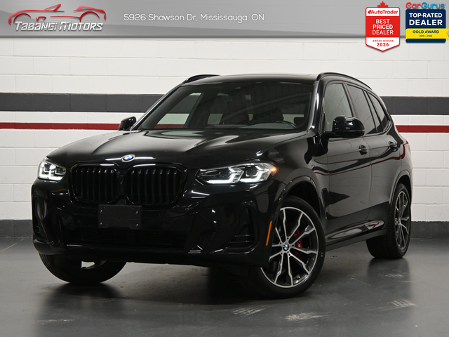 2022 BMW X3 xDrive30i ///M No Accident Red Interior 360CAM