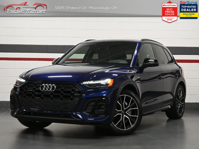 2022 Audi Q5 Technik S-Line B&O 360CAM Navigation Panoramic Roof
