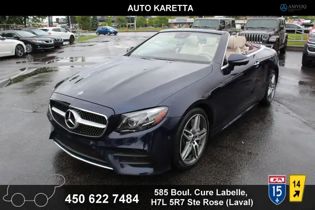 2018 Mercedes-Benz Classe-E E 400 4matic Convertible designo spo