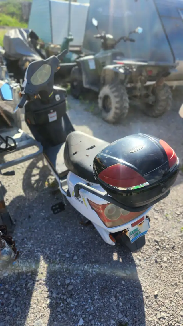 Electric scotter runs need mirror  $100