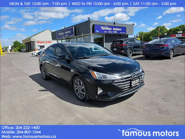 2020 Hyundai Elantra Luxury IVT
