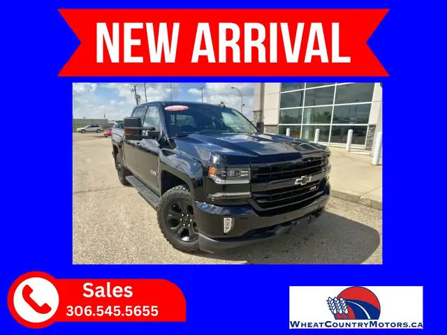 2018 Chev Silverado LTZ 1500 Crew Z71 | Midnight Edition | Facto