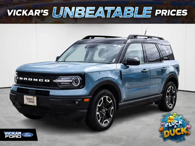 2023 Ford Bronco Sport Outer Banks 4x4 Loaded Moon Leather Tech