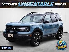 2023 Ford Bronco Sport Outer Banks 4x4 Loaded Moon Leather Tech