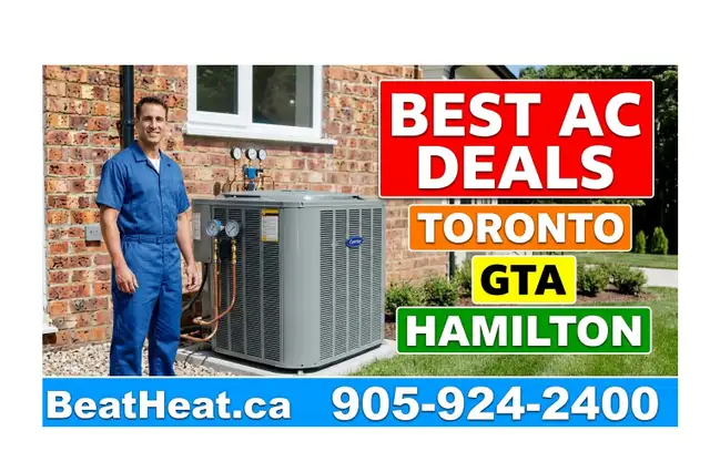 Carrier, Lennox, Goodman Air Conditioner & Furnace SALE $2399