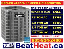 Carrier, Lennox, Goodman Air Conditioner & Furnace SALE $2399 - Photo 3
