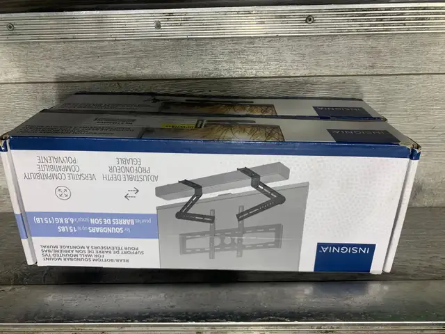 Soundbar Mount - Insignia NS-SBTVB26-C Rear Bottom