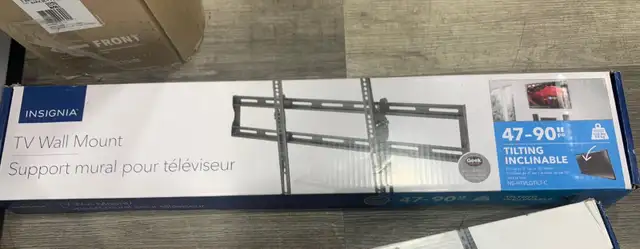 Insignia Tilting TV Wall Mount – 47'–90' (NS-HTVLGTILT-C