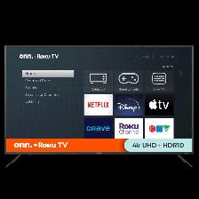 50 " 4K uhd hdr tv with wall mount