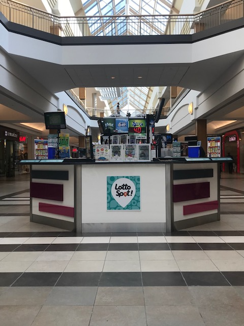 Polo Park Lottery kiosk and several other locations.