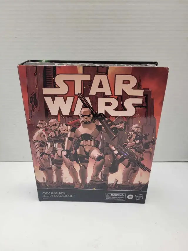 Star Wars Cav & Misty Scar Squadron Figures 2 pack