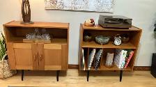 Mid century. TEAK TECK meubles. Buffet, bibliothèque, bahut disq - Photo 7