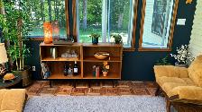 Mid century. TEAK TECK. Buffet, bibliothèque, bahut disques viny - Photo 5