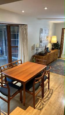 Mid century. TEAK TECK Meubles. Ensemble de salle à manger. Tabl - Photo 5